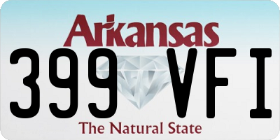 AR license plate 399VFI