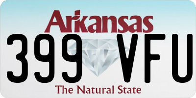 AR license plate 399VFU