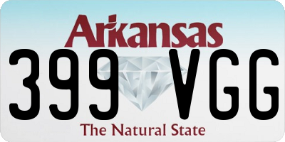 AR license plate 399VGG