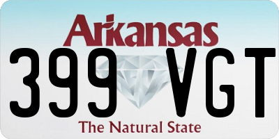 AR license plate 399VGT