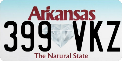 AR license plate 399VKZ