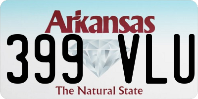 AR license plate 399VLU