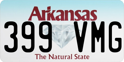 AR license plate 399VMG