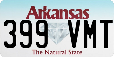 AR license plate 399VMT