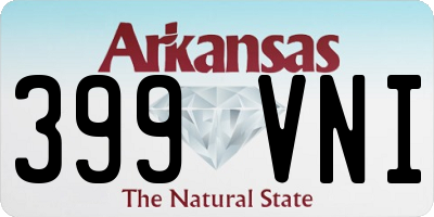 AR license plate 399VNI