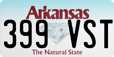 AR license plate 399VST