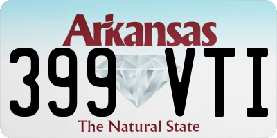AR license plate 399VTI