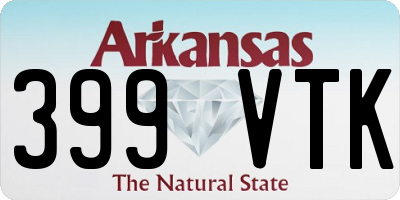 AR license plate 399VTK