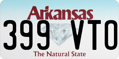 AR license plate 399VTO