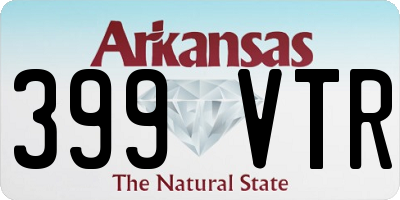 AR license plate 399VTR