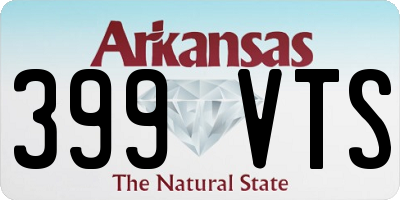 AR license plate 399VTS