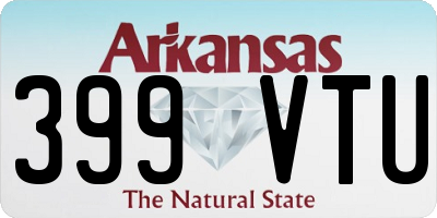 AR license plate 399VTU