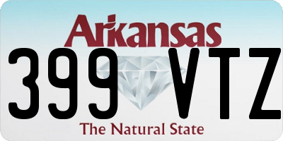 AR license plate 399VTZ