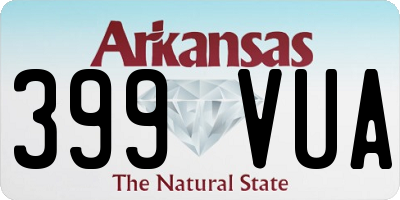 AR license plate 399VUA