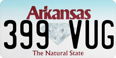 AR license plate 399VUG