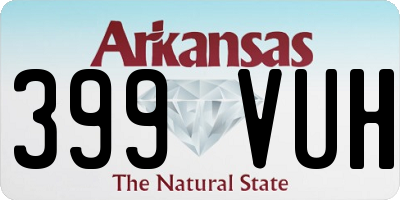 AR license plate 399VUH