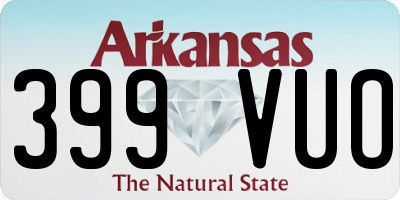 AR license plate 399VUO