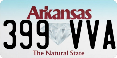 AR license plate 399VVA