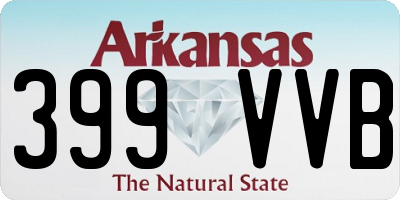 AR license plate 399VVB