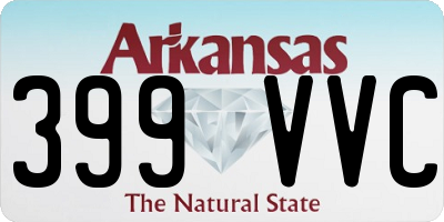 AR license plate 399VVC
