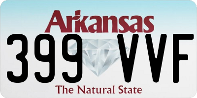 AR license plate 399VVF