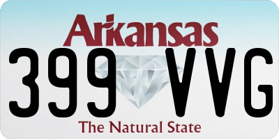 AR license plate 399VVG