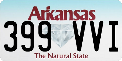 AR license plate 399VVI