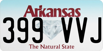 AR license plate 399VVJ