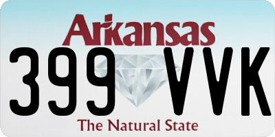 AR license plate 399VVK