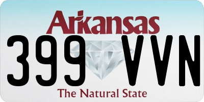 AR license plate 399VVN