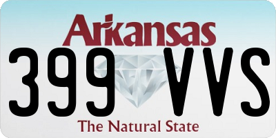 AR license plate 399VVS