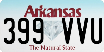 AR license plate 399VVU