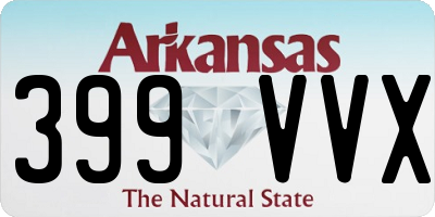 AR license plate 399VVX