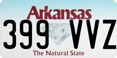 AR license plate 399VVZ