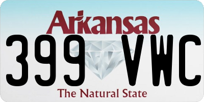 AR license plate 399VWC