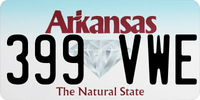 AR license plate 399VWE