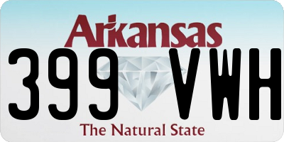 AR license plate 399VWH