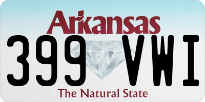AR license plate 399VWI