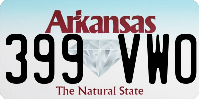 AR license plate 399VWO