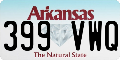 AR license plate 399VWQ