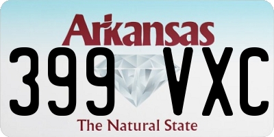 AR license plate 399VXC
