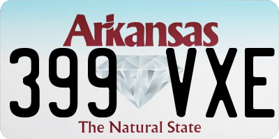 AR license plate 399VXE