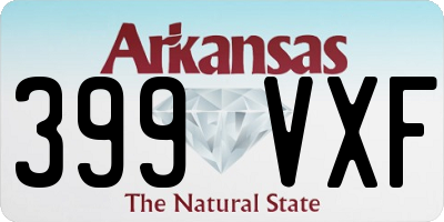AR license plate 399VXF