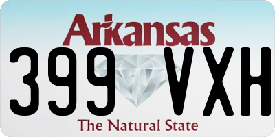 AR license plate 399VXH
