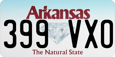 AR license plate 399VXO