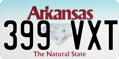 AR license plate 399VXT