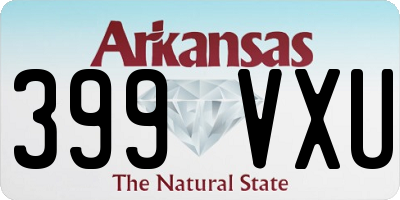 AR license plate 399VXU