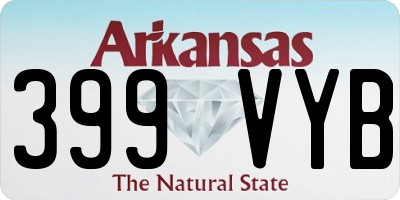 AR license plate 399VYB