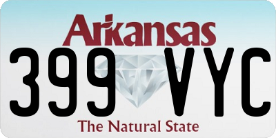 AR license plate 399VYC
