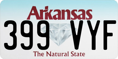 AR license plate 399VYF
